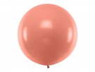 Jumbo ballong 100 cm - Rosegull metallic thumbnail