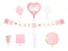 Babyshower sett Jente - 49 deler thumbnail