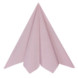 Servietter Luksus Textile Touch - Lys Rosa 20 stk