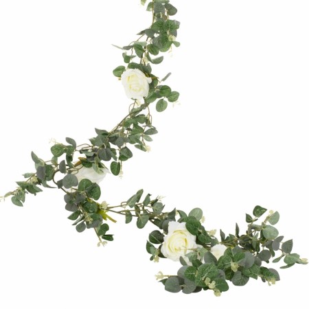 Eucalyptus Girlander Hvite Roser