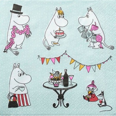 Moomin Kestit Mint Lunch
