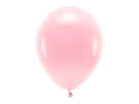 ECO Ballonger 10 Stk, 30cm - Pastell, Lys Rosa