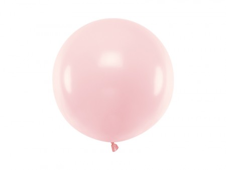 Jumbo ballong 60 cm - Pastell rosa
