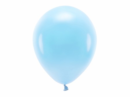 ECO Ballonger 10 Stk, 30cm - Pastell, Himmelblå