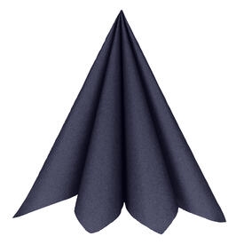 Servietter Luksus Textile Touch - Royal Blå 20 stk
