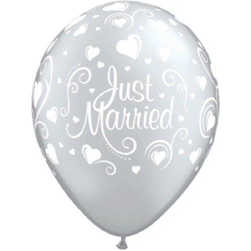 Just Married Solv Ballonger Decorium